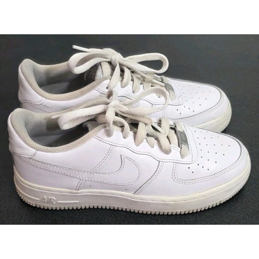 Nike Air Force 1 Triple White DH2920-111 Kids Youth Size 4Y Sneakers Shoe Casual